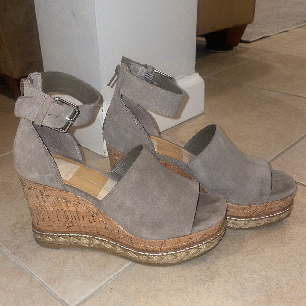 Dolce Vita Suede Wedges Size 6, Gently Worn